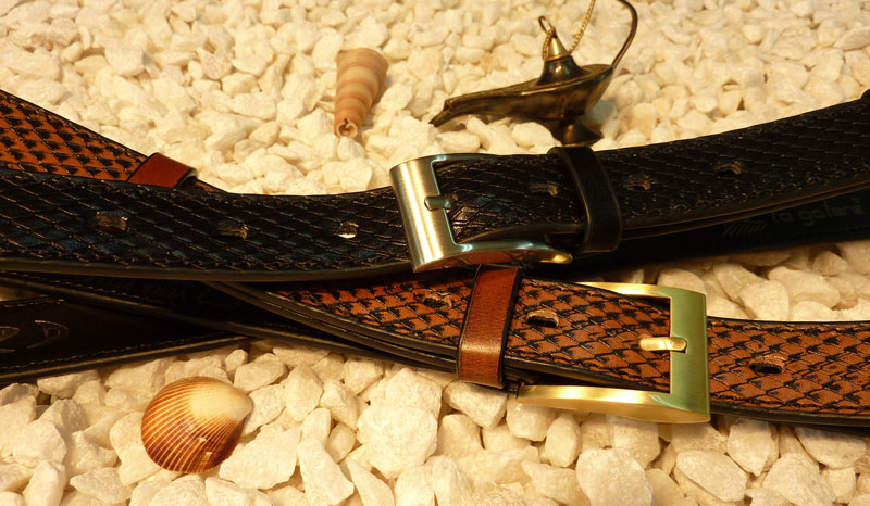 Luxury handmade belts - Gallery