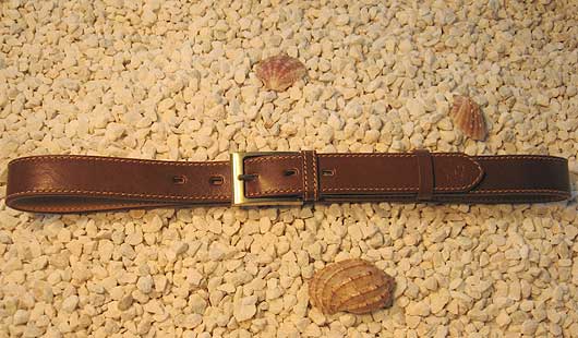 Luxury handmade leather belts - Men