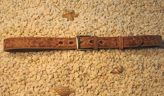 Luxury handmade leather belts - Men