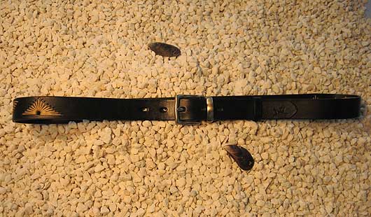 Luxury handmade leather belts - Men
