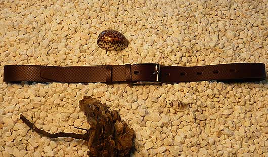 Luxury handmade leather belts - Men