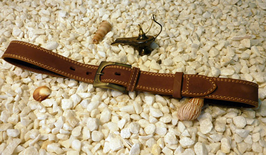 Luxury handmade leather belts - Men
