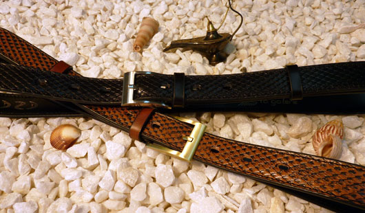 Luxury handmade leather belts - Men