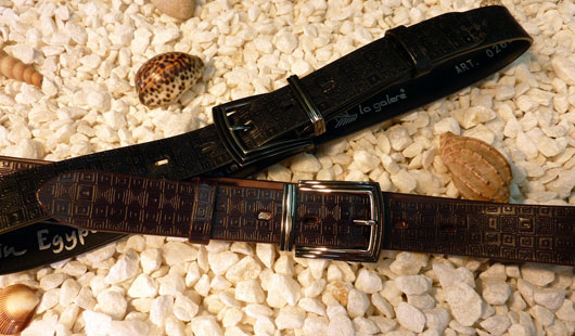 Luxury handmade leather belts - Men