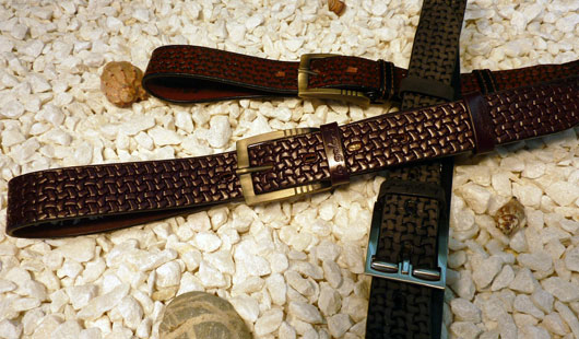 Luxury handmade leather belts - Men