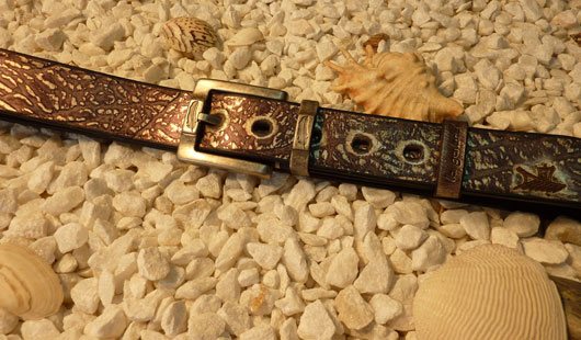 Luxury handmade leather belts - Men