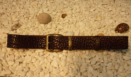 Luxury handmade leather belts - Men