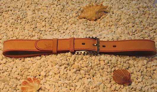 Luxury handmade leather belts - Men